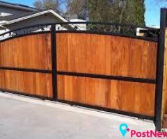 Metal Wood Gate Frame Richardson, TX