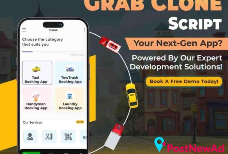 Grab Clone App – Launch a Multi-Service Super App Platform