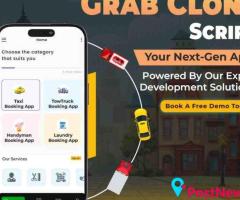 Grab Clone App – Launch a Multi-Service Super App Platform