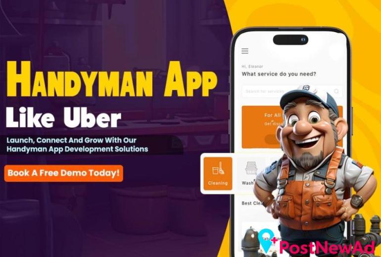 Handyman App Solution – Smart On-Demand Home Service Platform