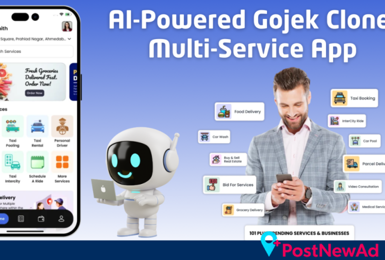 AI-Powered Gojek Clone Multi-Service App
