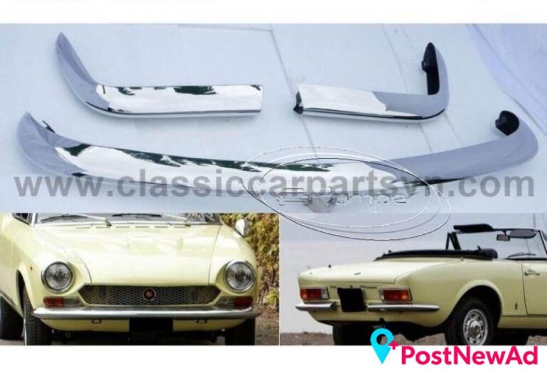 Fiat 124 Spider 1966 bumpers