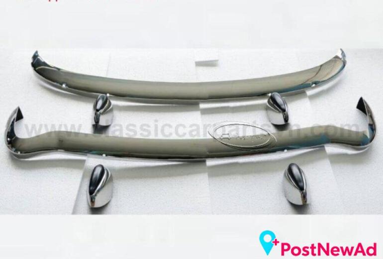 MGB bumpers with rubber on over riders