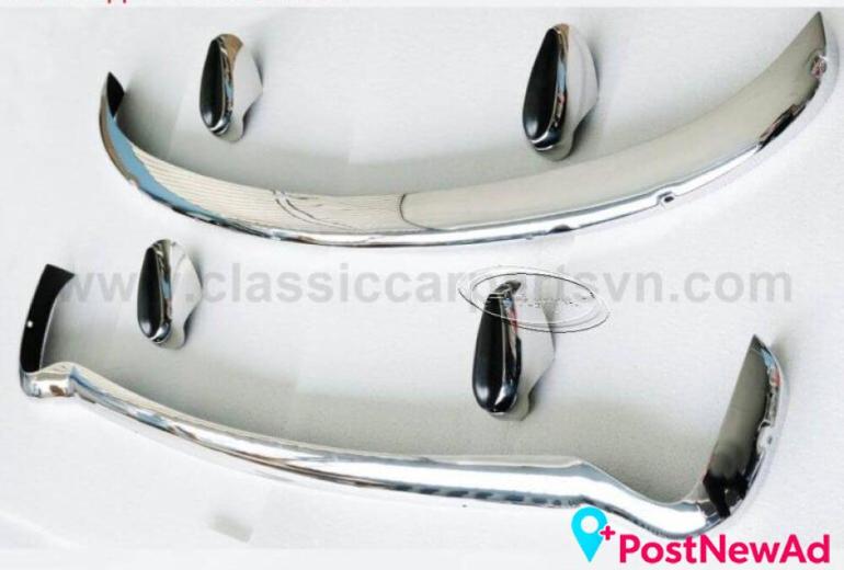 MGB bumpers with rubber on over riders