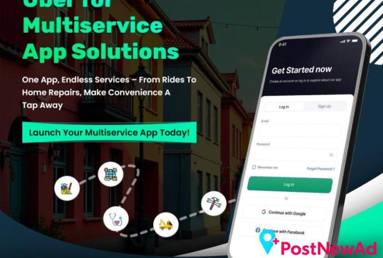 SpotnRides – The Ultimate Multi-Service App Solution