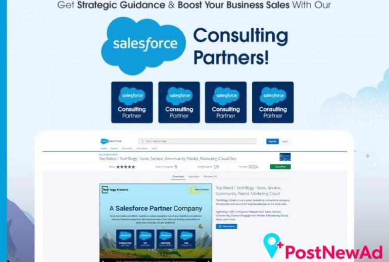 Salesforce Consulting Company In India | Salesforce Consulting Services by Tech9logy Creators