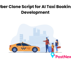 Best Uber Clone Script for AI Taxi Booking App Development