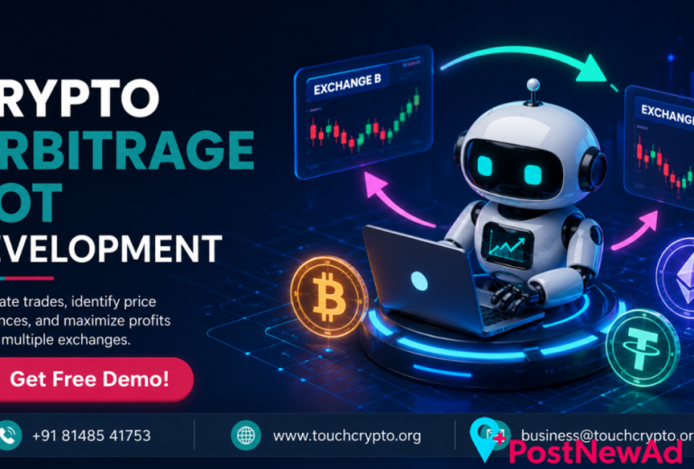 Crypto Arbitrage Bot Development Services | Touchcrypto