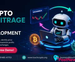 Crypto Arbitrage Bot Development Services | Touchcrypto