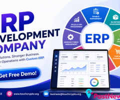 ERP Development Company | Custom ERP Solutions by TouchCrypto
