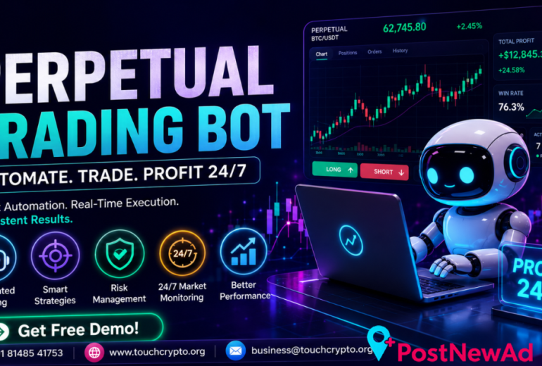 Perpetual Trading Bot Development | TouchCrypto