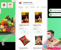 Fox Grocery – On-Demand Grocery Delivery App Development Solution