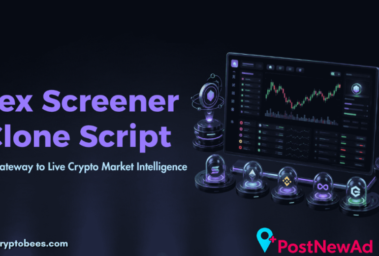 Build a User-Friendly Crypto Data Platform with Dex Screener Clone Script