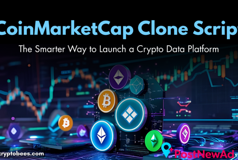 Scale Your Startup with CoinMarketCap Clone Script Technology