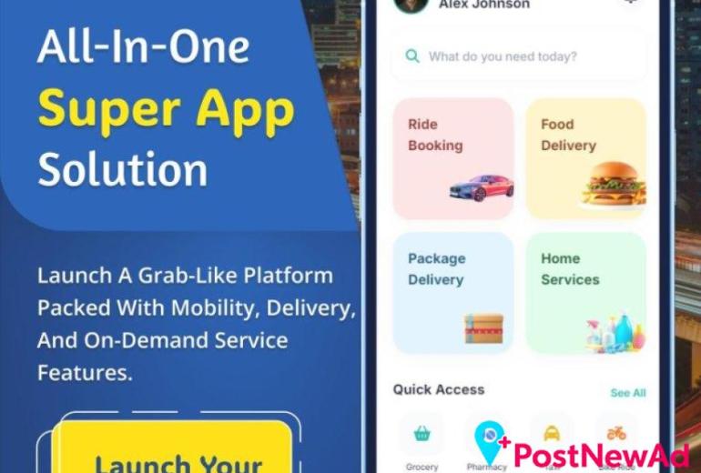 All-in-One Clone App – Multi-Service Business Solution