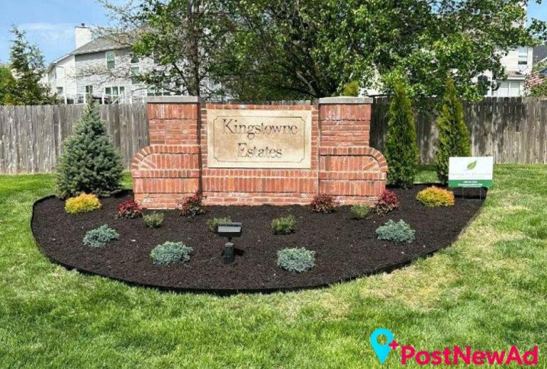 Stone Patio Landscaping Broken Arrow