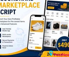 Can Zipprr Build You a Secondhand Marketplace Script Fast?