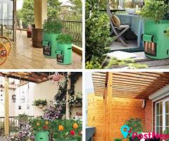 Grow Bags for Flexible Planting in Small Outdoor Spaces