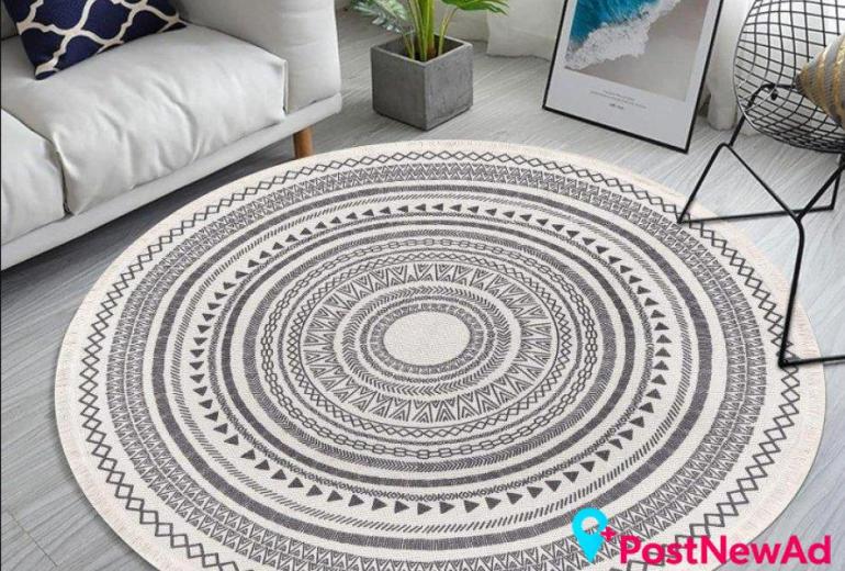 Round Rugs to Define Cosy Corners and Living Areas