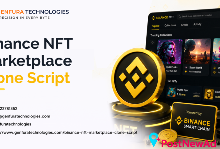 Binance NFT Marketplace Clone Script: Build Your Own Feature-Rich NFT Trading Platform