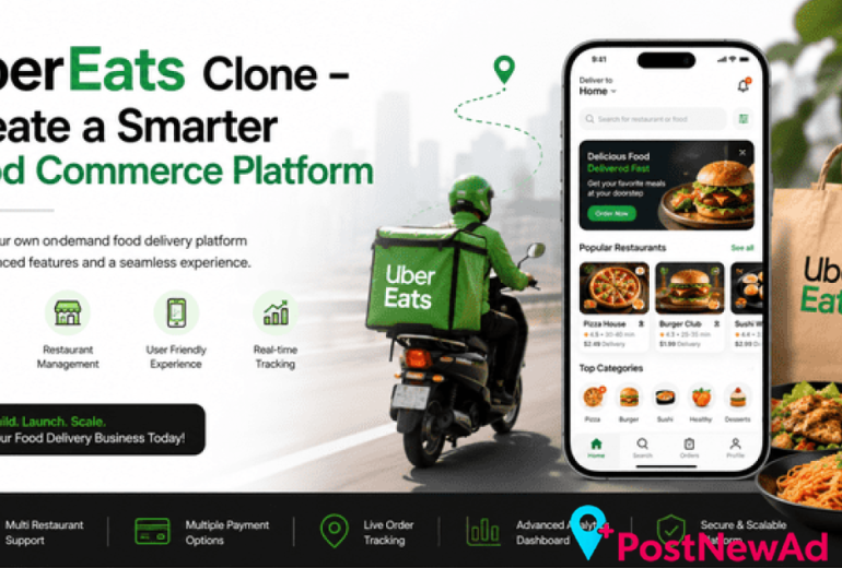 UberEats Clone – Launch a Digital food Marketplace