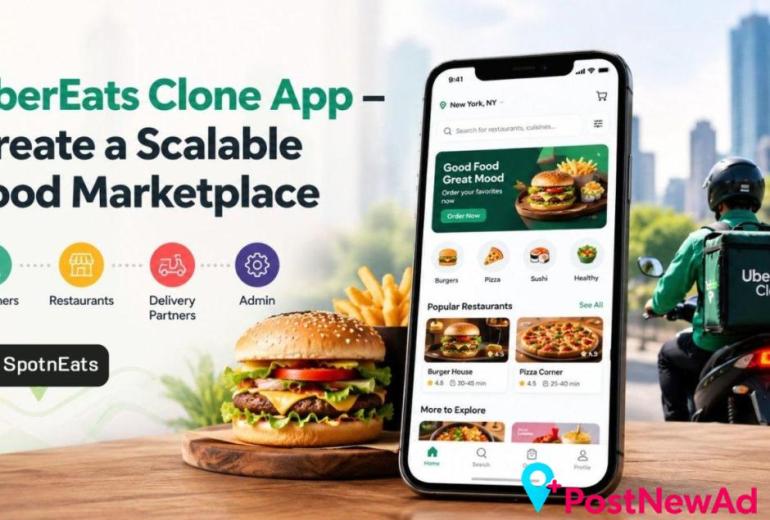 UberEats Clone App – Launch Food Marketplace Easily
