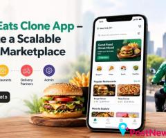 UberEats Clone App – Launch Food Marketplace Easily