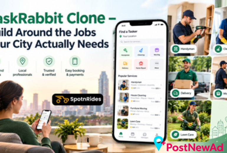 TaskRabbit Clone – Build Around the Jobs Your City Actually Needs