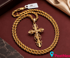 Buy 10K 14K Cuban Chain Rope Chain in Texas USA–My Elite Jeweler