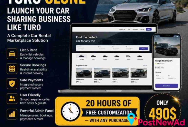 Zipprr Turo Clone Revenue Model: How Entrepreneurs Monetize Car Sharing Apps