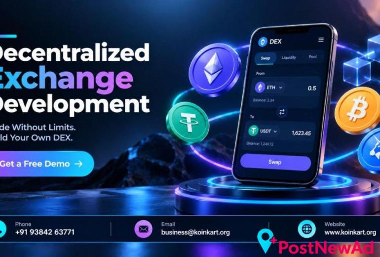 DEX Development Company for Decentralized Trading Platforms