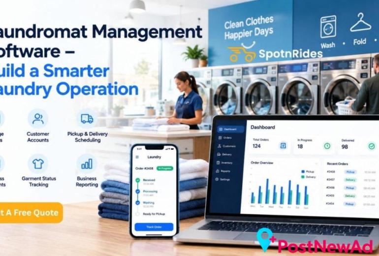 Laundromat Management Software – Build a Smarter Laundry Operation