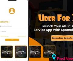 Launch Any On-Demand Service with SpotnRides