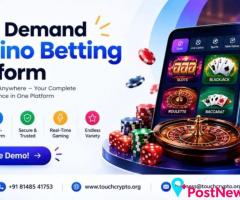 Launch Your Own On-Demand Casino Betting Platform