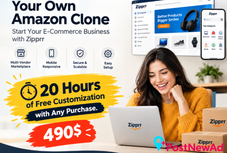 Launch a Multi-Vendor E-commerce Marketplace with Amazon Clone by Zipprr