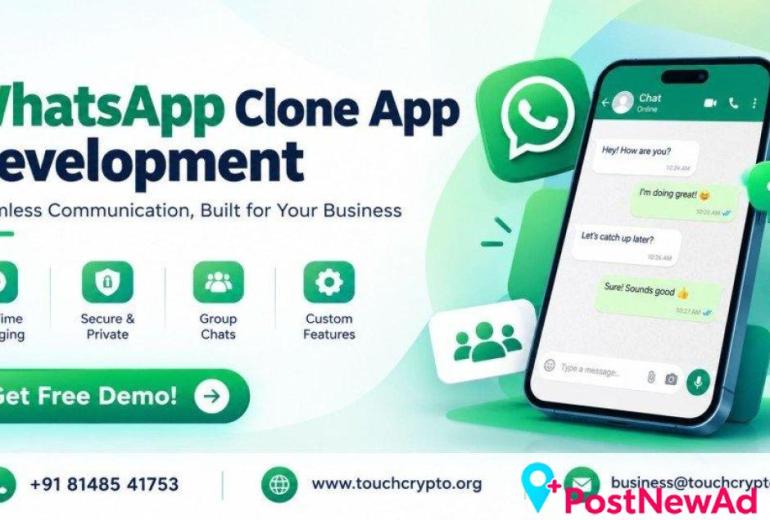 WhatsApp Clone App Development for Enterprise Messaging