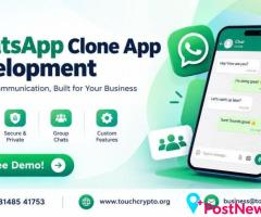 WhatsApp Clone App Development for Enterprise Messaging