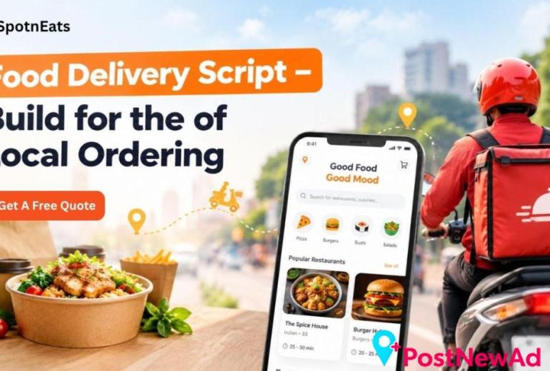 Food Delivery App Script – Build for the of Local Ordering