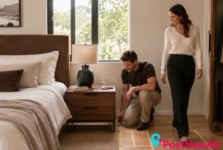 Bedside Table Height and Width Buying Guide