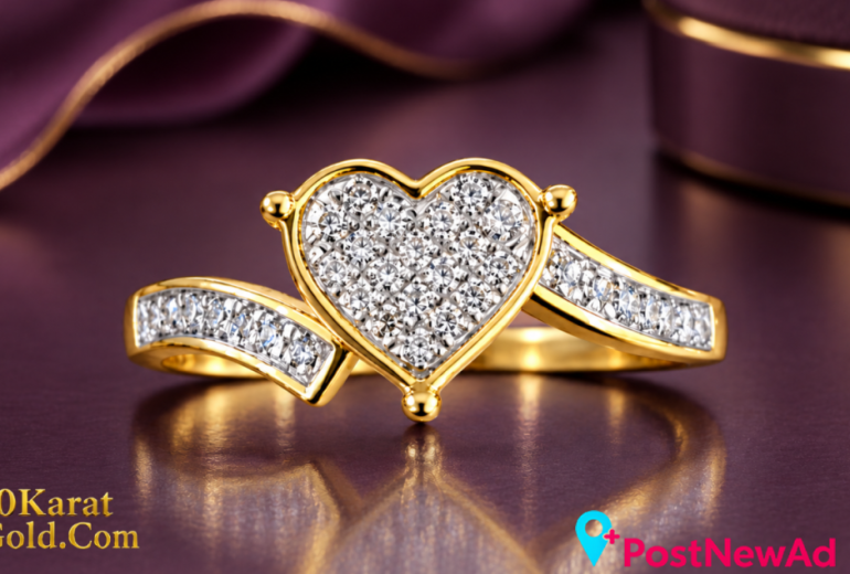 Shop 10K 14K Diamond Gold Ring for Women in Texas USA–10 Karat Gold