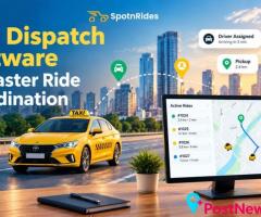 Taxi Dispatch Software for Faster Ride Coordination